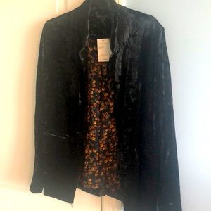 Sanctuary velvet blazer, NWOT